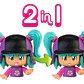 Muñeca Pinypon Let's Go! Coche Y Caballo Con Accesorios 7cm - Miniatura 6
