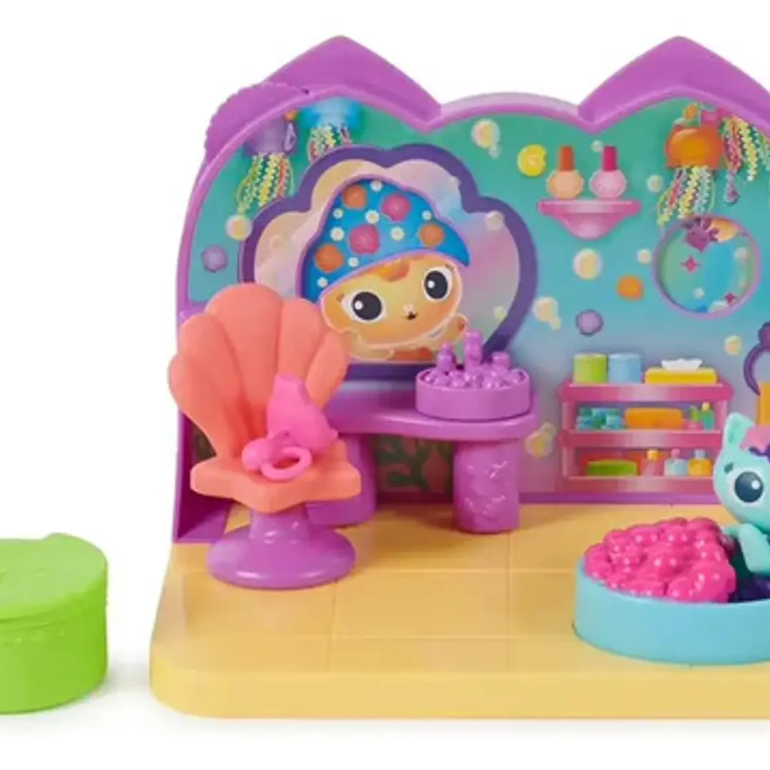  Set Ambientes C/fig Casa De Muñecas Gabbys Dollhouse Origin 2
