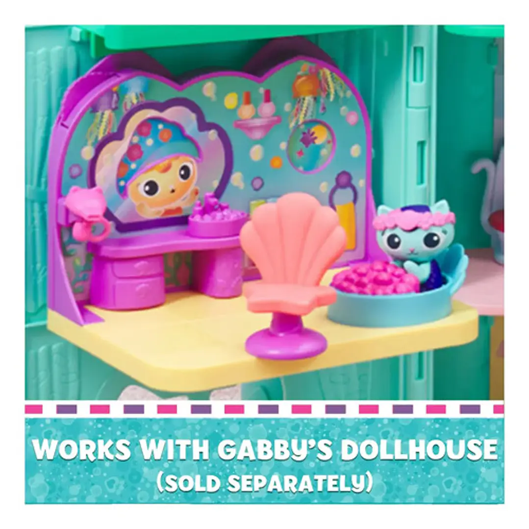  Set Ambientes C/fig Casa De Muñecas Gabbys Dollhouse Origin 4