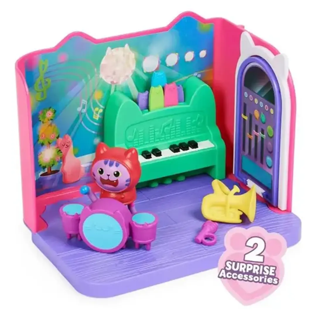  Set Ambientes C/fig Casa De Muñecas Gabbys Dollhouse Origin 10
