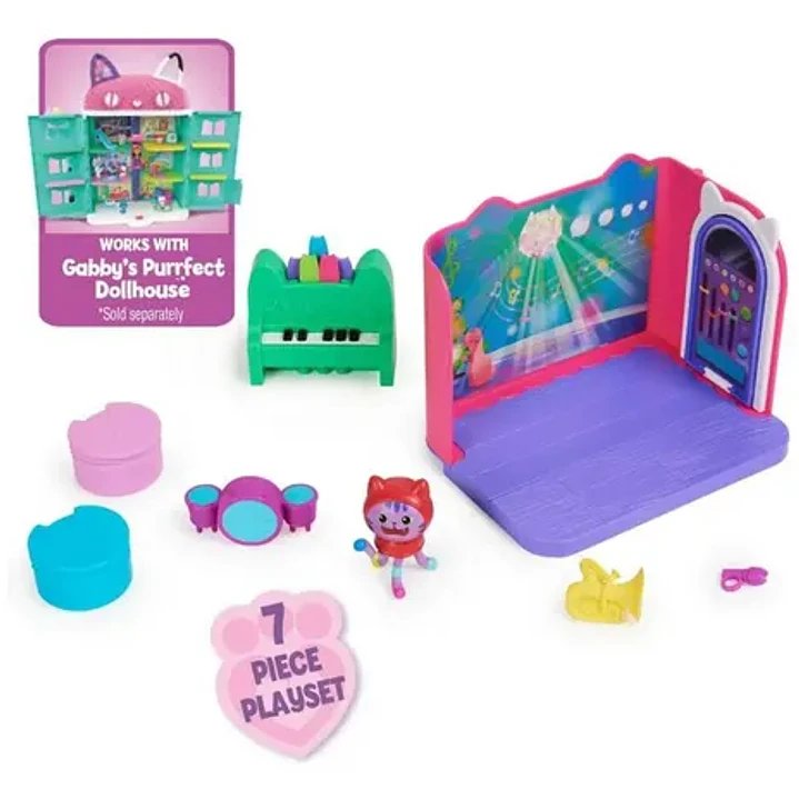  Set Ambientes C/fig Casa De Muñecas Gabbys Dollhouse Origin 12