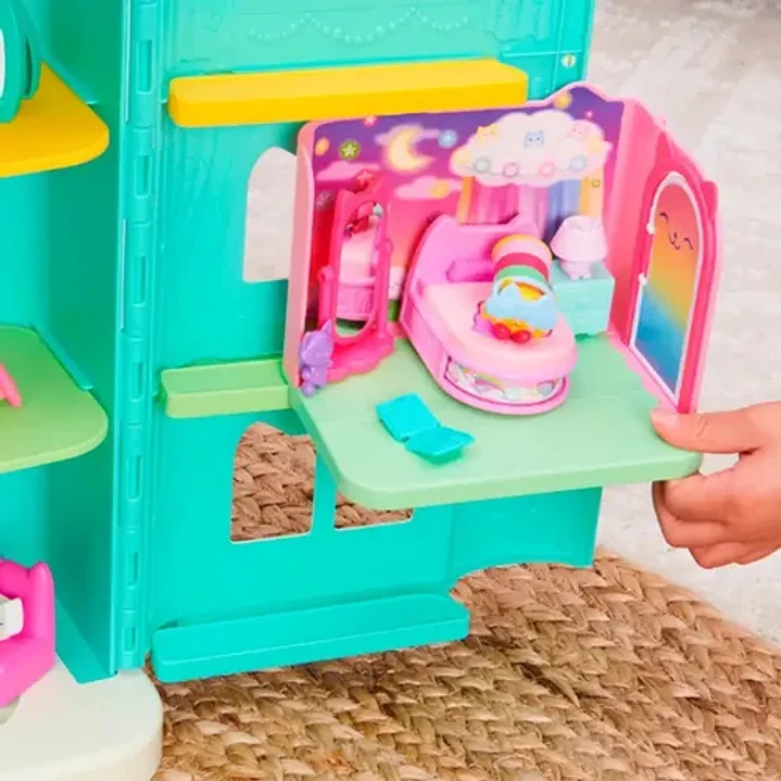  Set Ambientes C/fig Casa De Muñecas Gabbys Dollhouse Origin 27