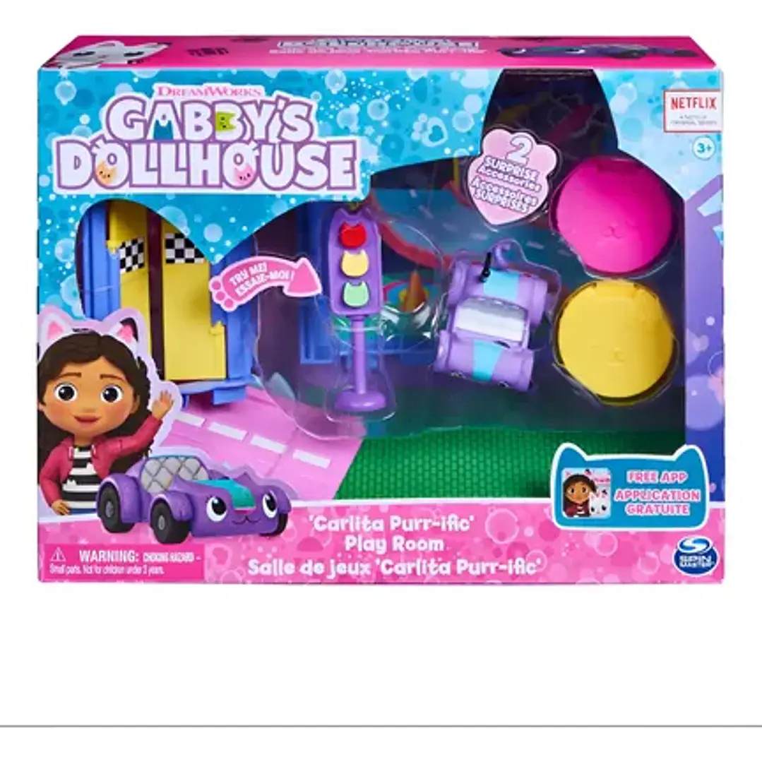  Set Ambientes C/fig Casa De Muñecas Gabbys Dollhouse Origin 29