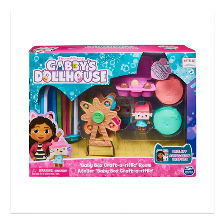  Set Ambientes C/fig Casa De Muñecas Gabbys Dollhouse Origin 35