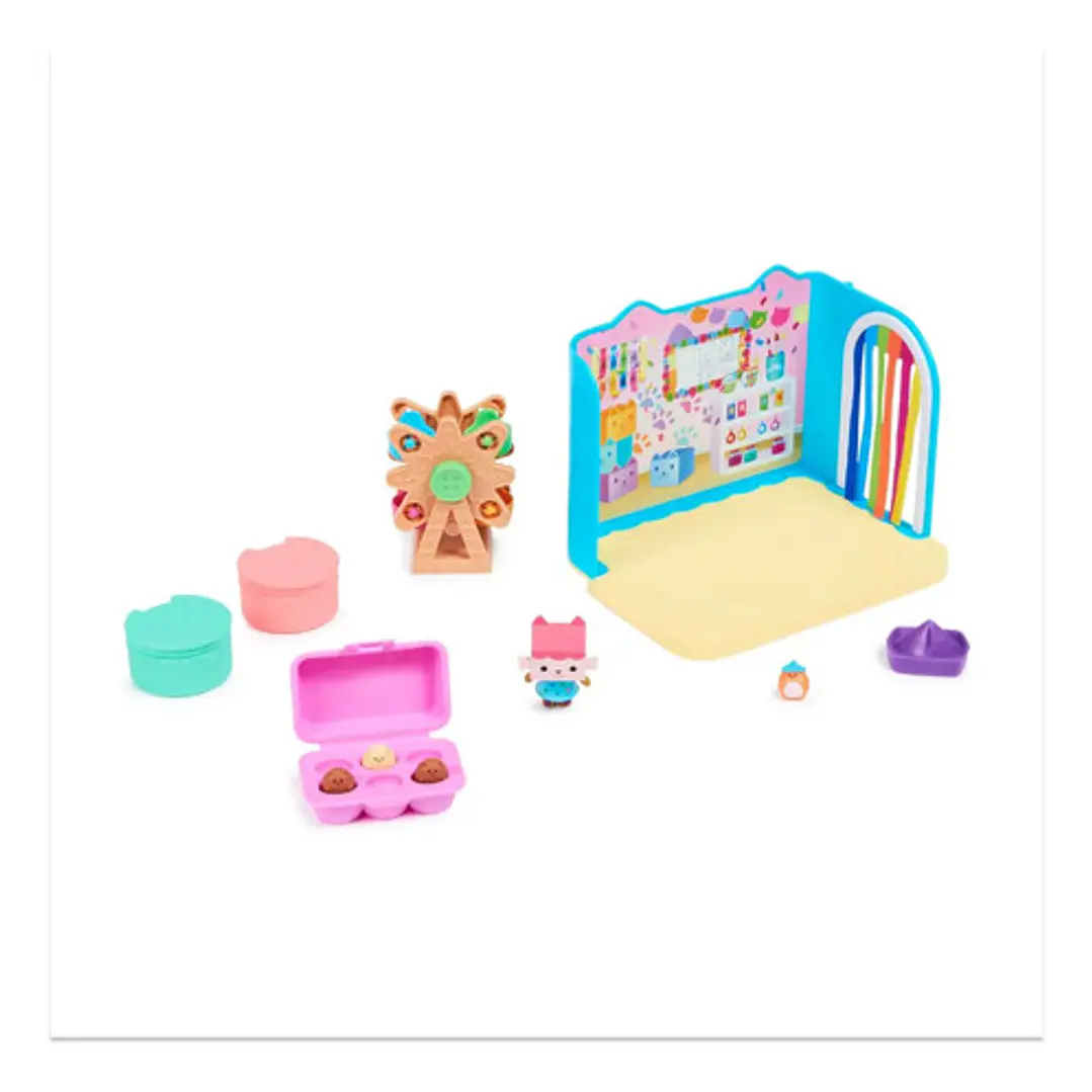  Set Ambientes C/fig Casa De Muñecas Gabbys Dollhouse Origin 36
