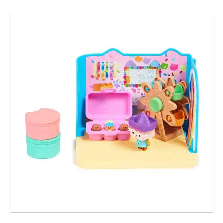  Set Ambientes C/fig Casa De Muñecas Gabbys Dollhouse Origin 37
