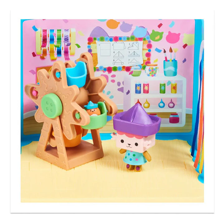  Set Ambientes C/fig Casa De Muñecas Gabbys Dollhouse Origin 38