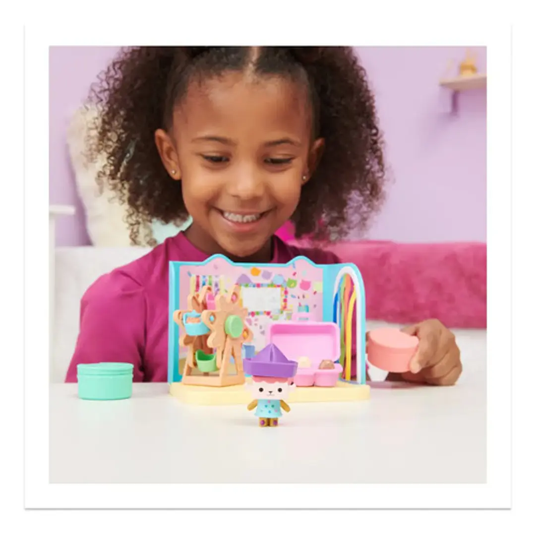  Set Ambientes C/fig Casa De Muñecas Gabbys Dollhouse Origin 40