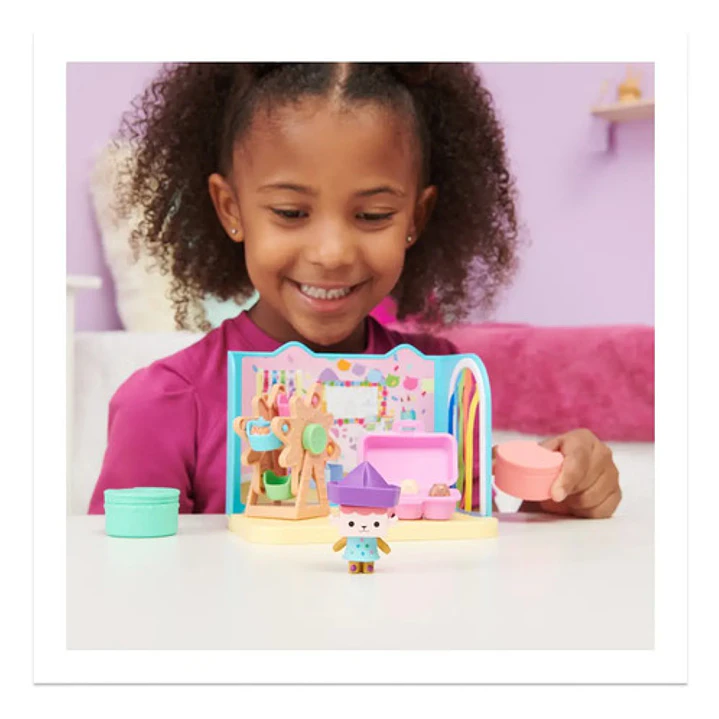  Set Ambientes C/fig Casa De Muñecas Gabbys Dollhouse Origin 40