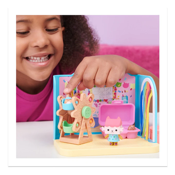  Set Ambientes C/fig Casa De Muñecas Gabbys Dollhouse Origin 41