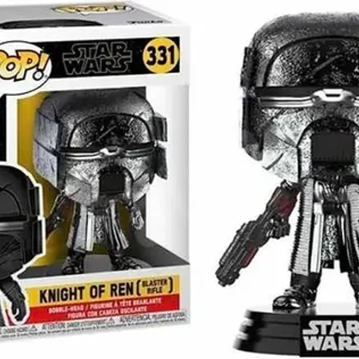 Funko Pop! 331 Star Wars Knight Of Ren Blaster Rifle Cromado 2