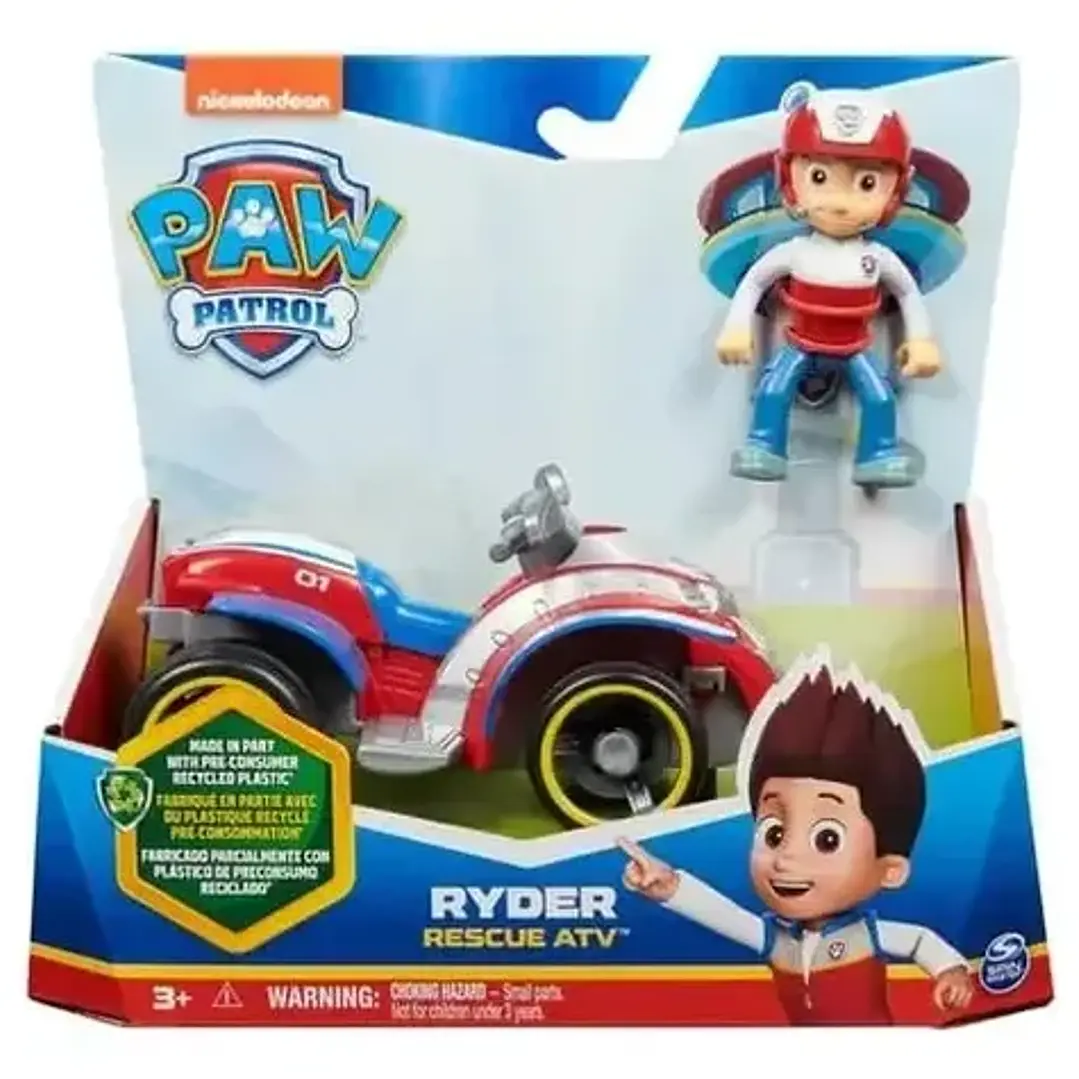 Paw Patrol Ryder's Rescue Patrulla Canina Niño Pawl Raider 9