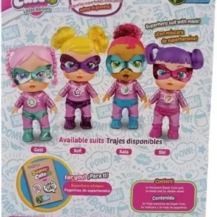 Traje Misión Especial Ropa Muñeca Super Cute Gaby Original 3