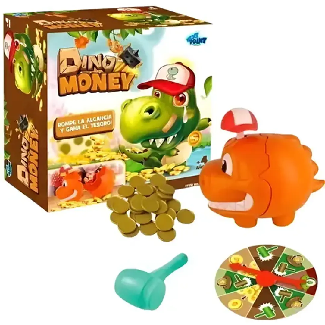 Juego De Mesa Dino Money Next Point De 2 A 4 Jugadores 1