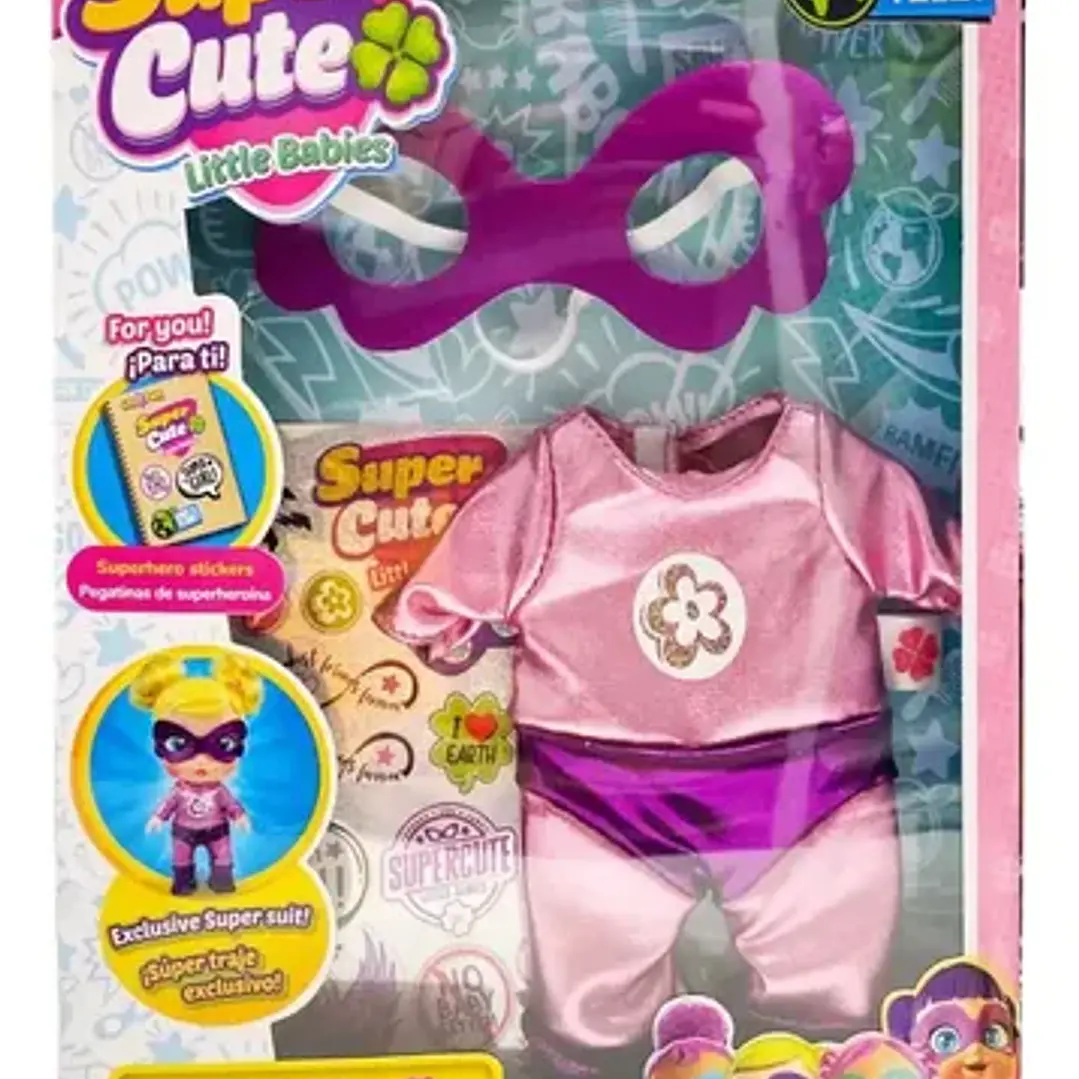 Traje Misión Especial Ropa Muñeca Super Cute Sofi Original 1