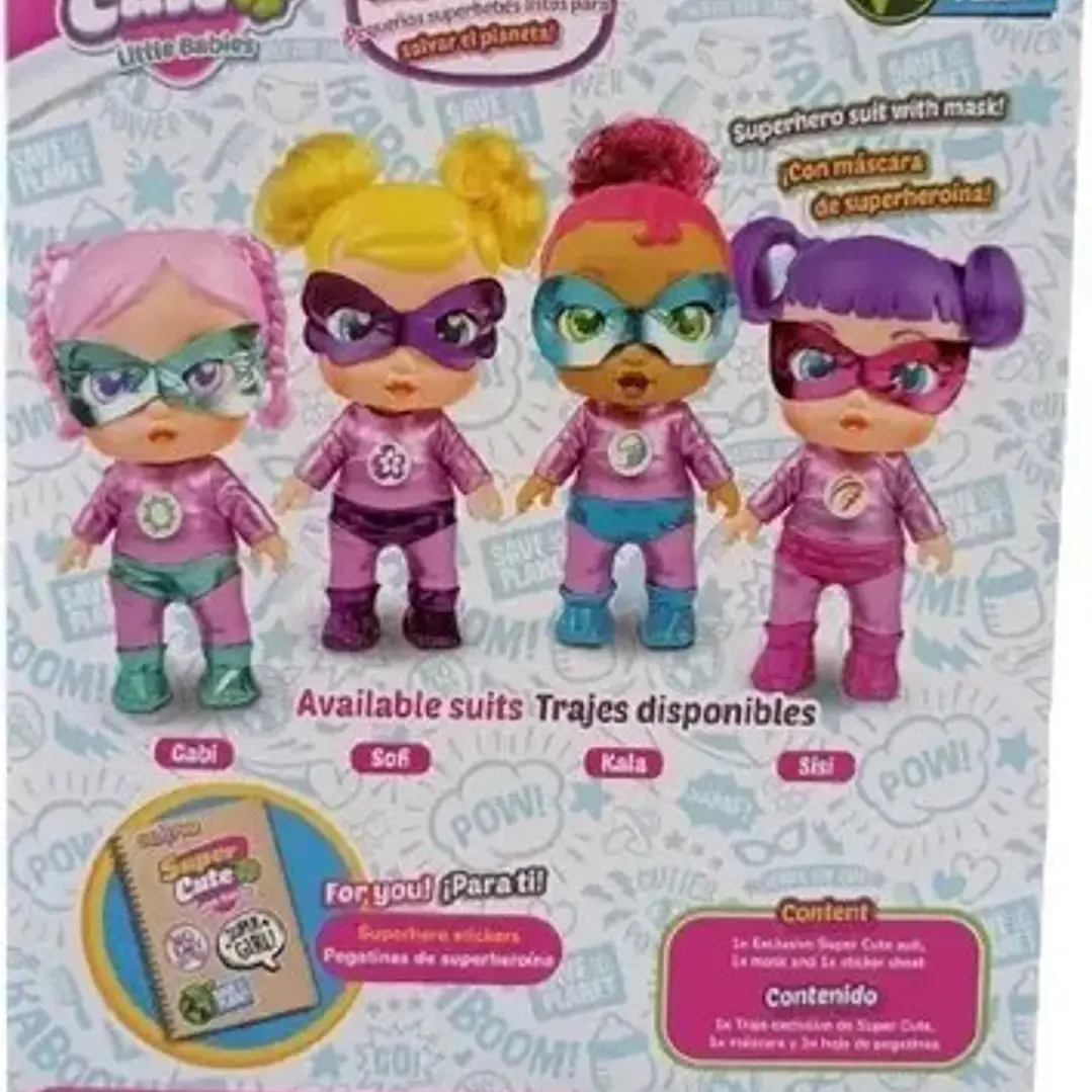 Traje Misión Especial Ropa Muñeca Super Cute Sofi Original 3