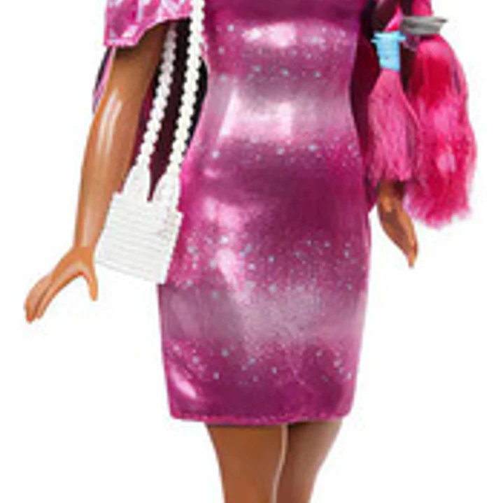 Barbie Totally Muñeca Cabello Arcoíris Extra Largo Ondulado Hkt99 4