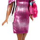 Barbie Totally Muñeca Cabello Arcoíris Extra Largo Ondulado Hkt99 - Miniatura 4