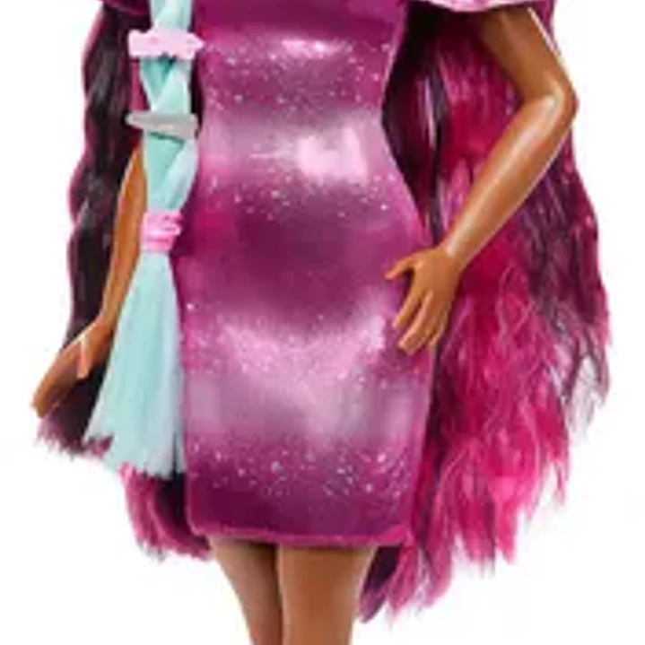 Barbie Totally Muñeca Cabello Arcoíris Extra Largo Ondulado Hkt99 5