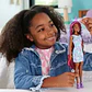Barbie Totally Muñeca Cabello Arcoíris Extra Largo Ondulado Hkt99 - Miniatura 7
