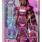Barbie Totally Muñeca Cabello Arcoíris Extra Largo Ondulado Hkt99 - Miniatura 9