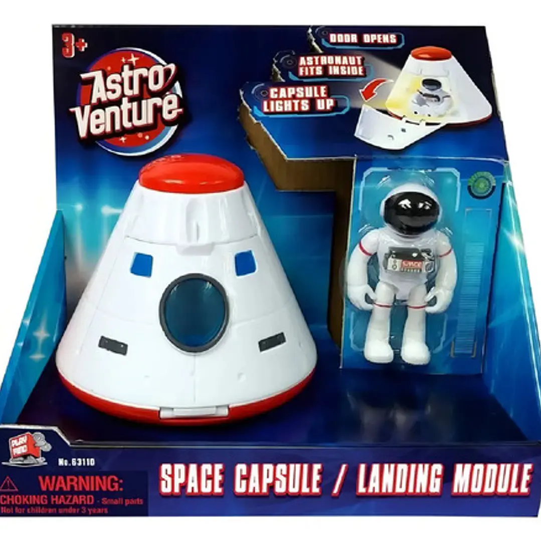 Capsula Espacial Con Luz Astronauta Astro Venture 1