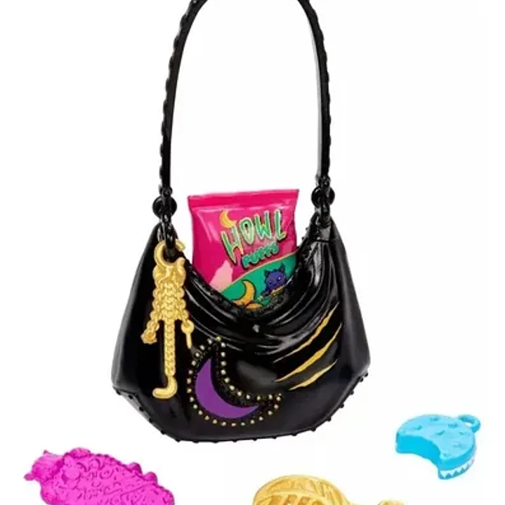 Monster High Muñeca Clawdeen Articulada Con Accesorios 6