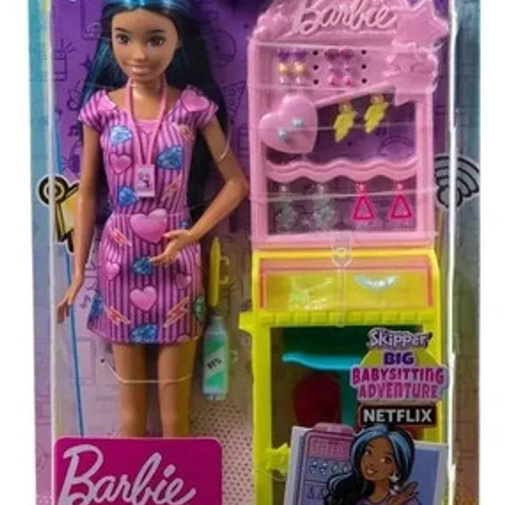Barbie Set De Juego Skipper Perforadora De Orejas 8