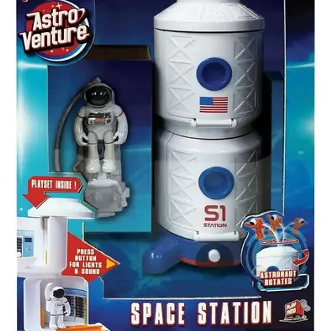Estacion Espacial C/luz Y Sonido Astro Venture 63113 Wabro 1