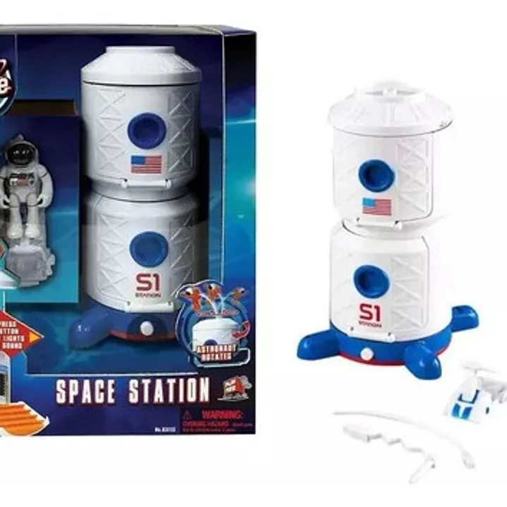 Estacion Espacial C/luz Y Sonido Astro Venture 63113 Wabro 2