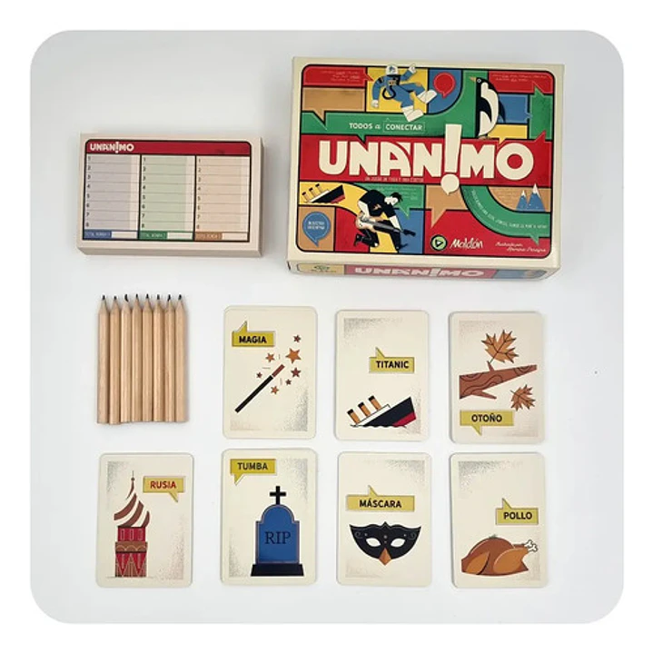 Juego De Mesa Para Juntadas Y Familia Unánimo De Maldón 2