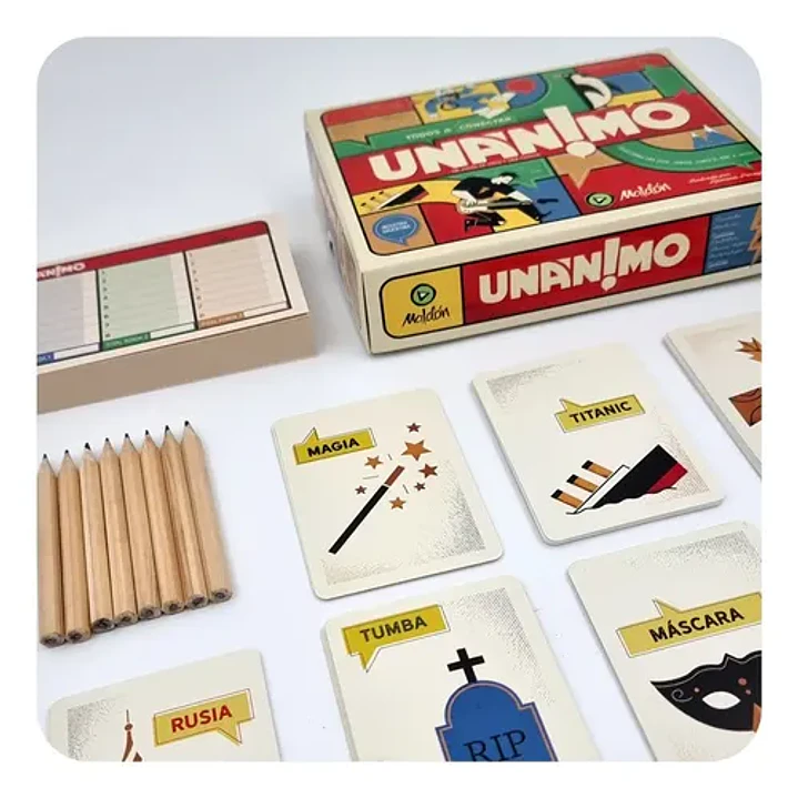 Juego De Mesa Para Juntadas Y Familia Unánimo De Maldón 3