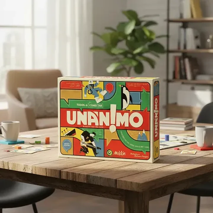 Juego De Mesa Para Juntadas Y Familia Unánimo De Maldón 4