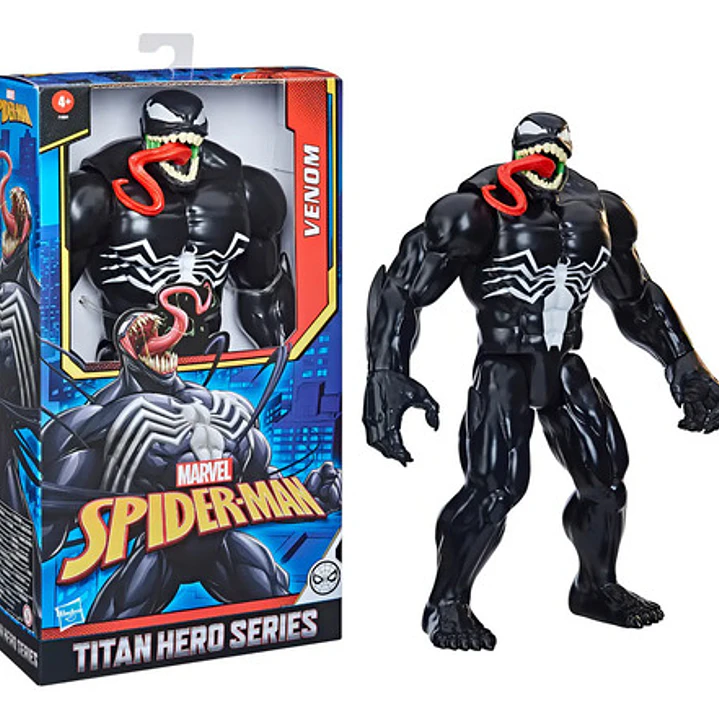 Figura Hasbro De 30 Cm De Venom Marvel Spiderman Titan Hero 2