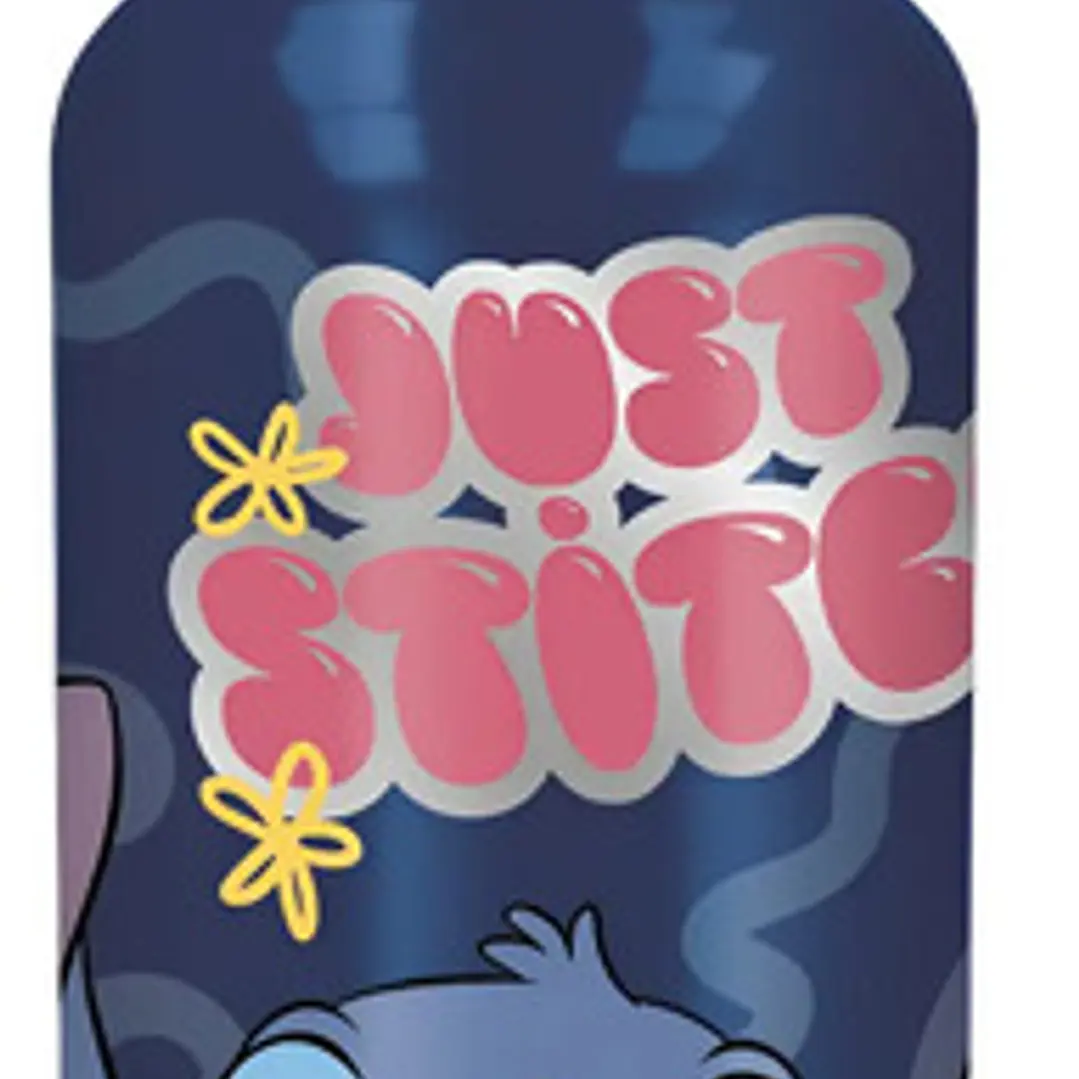 Botella De Aluminio 400 Ml - Lilo Y Stitch Color Azul 1