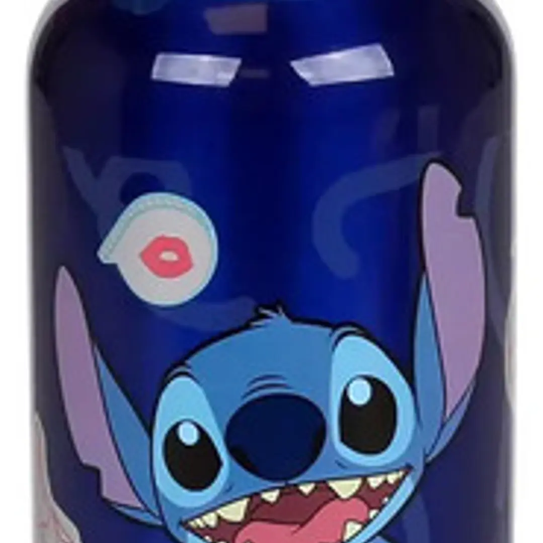 Botella De Aluminio 400 Ml - Lilo Y Stitch Color Azul 7