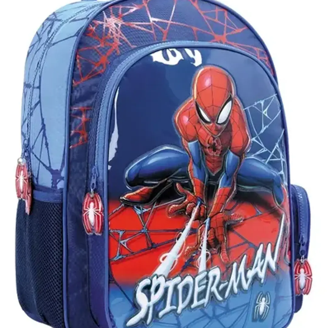 Mochila Espalda 16 Pulgadas Spiderman Wabro 1