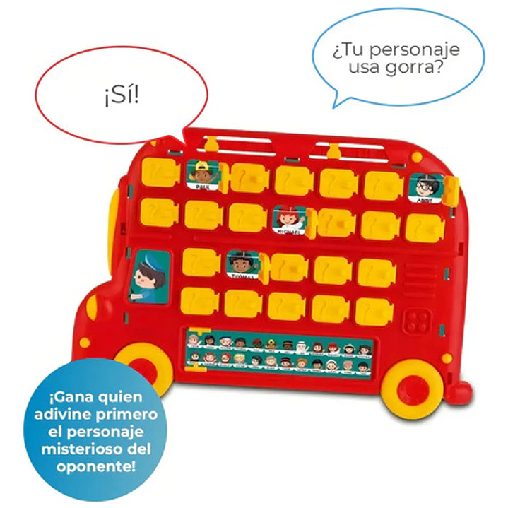 Juego De Mesa Ingenio Adivina Quien Viaja? Next Point 6