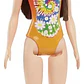 Juguete Muñeca 30cm Barbie Playa Malla Naranja Mattel - Miniatura 1