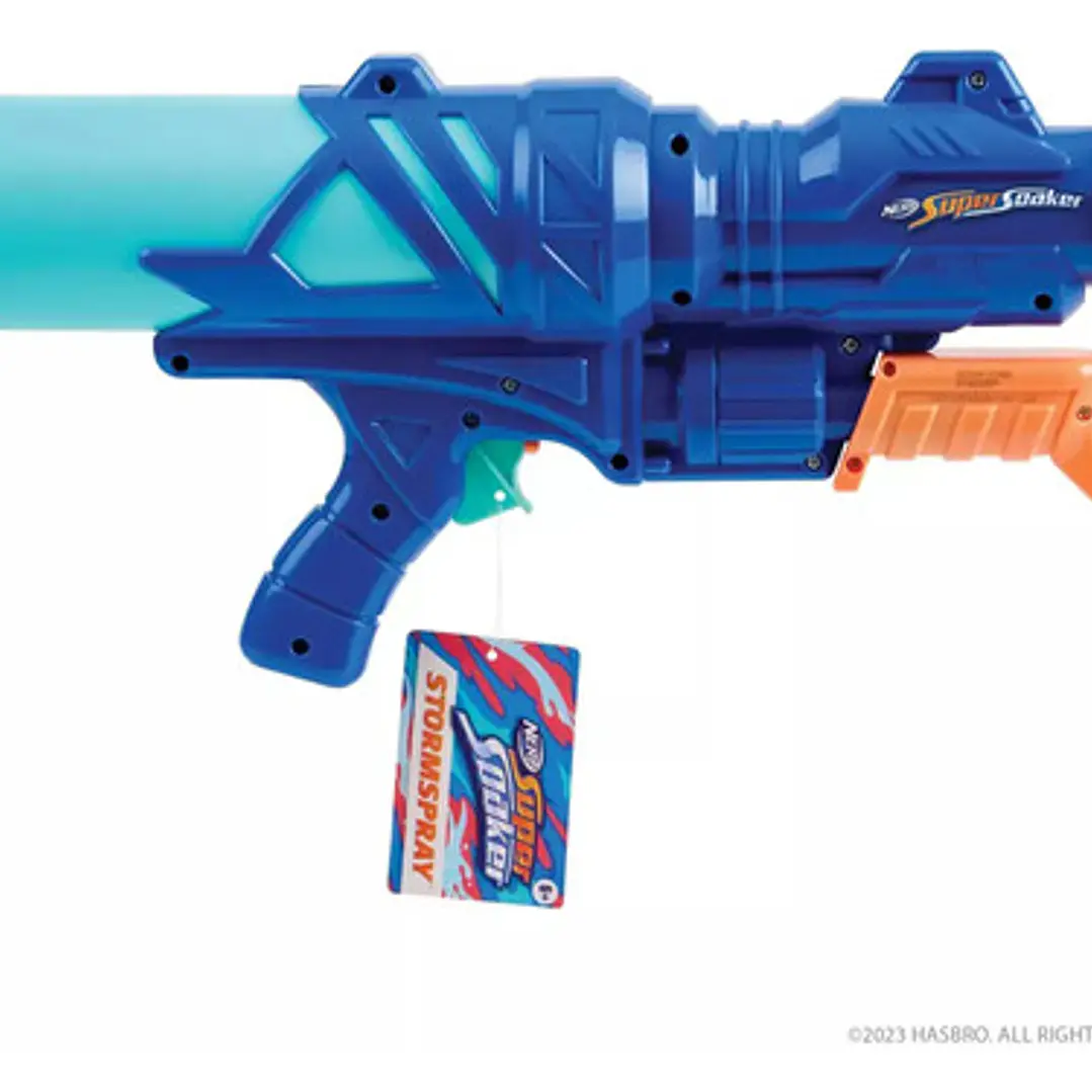 Pistola De Agua Nerf Super Soaker Stormspray 590ml Color Azul 2