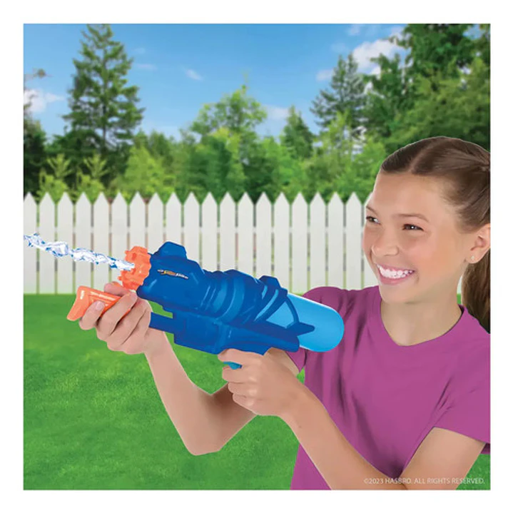 Pistola De Agua Nerf Super Soaker Stormspray 590ml Color Azul 3