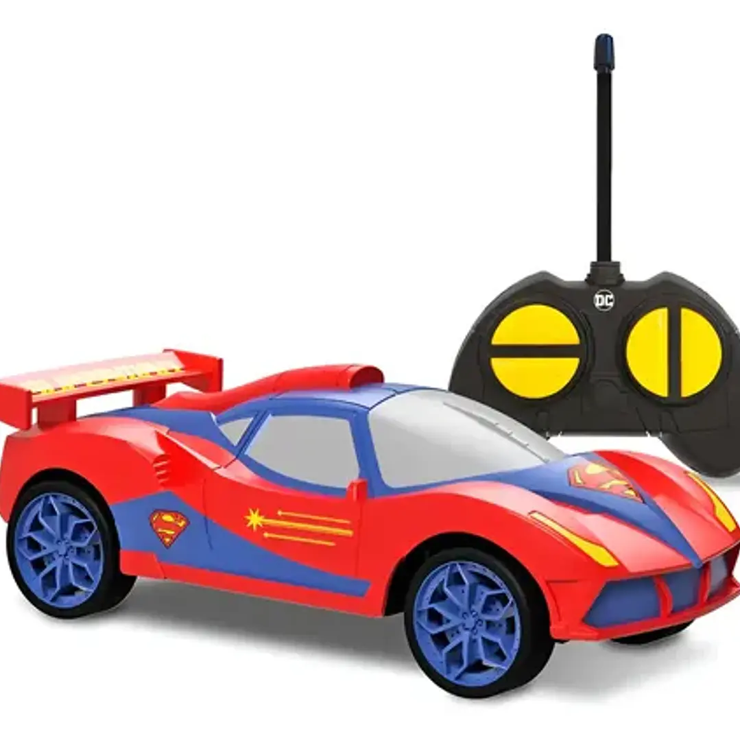 Auto A Radio Control Superman Dc 15cm Bladez Toyz 35308 Color Rojo 2