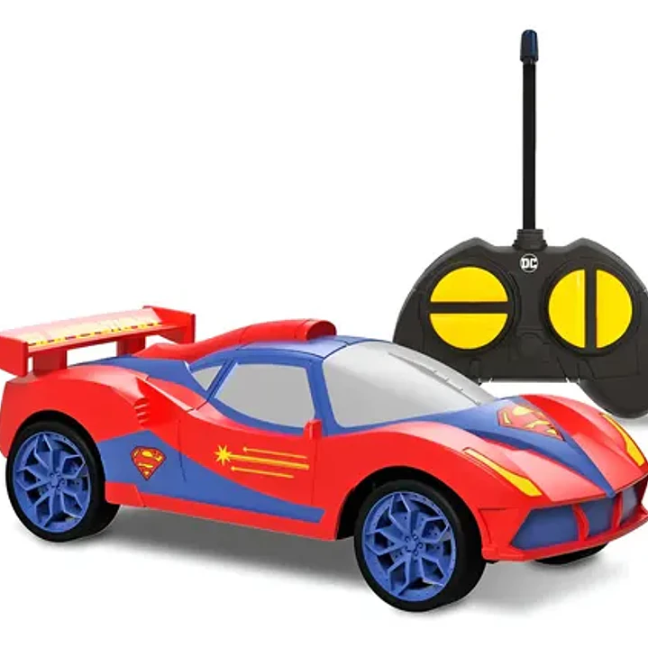 Auto A Radio Control Superman Dc 15cm Bladez Toyz 35308 Color Rojo 2