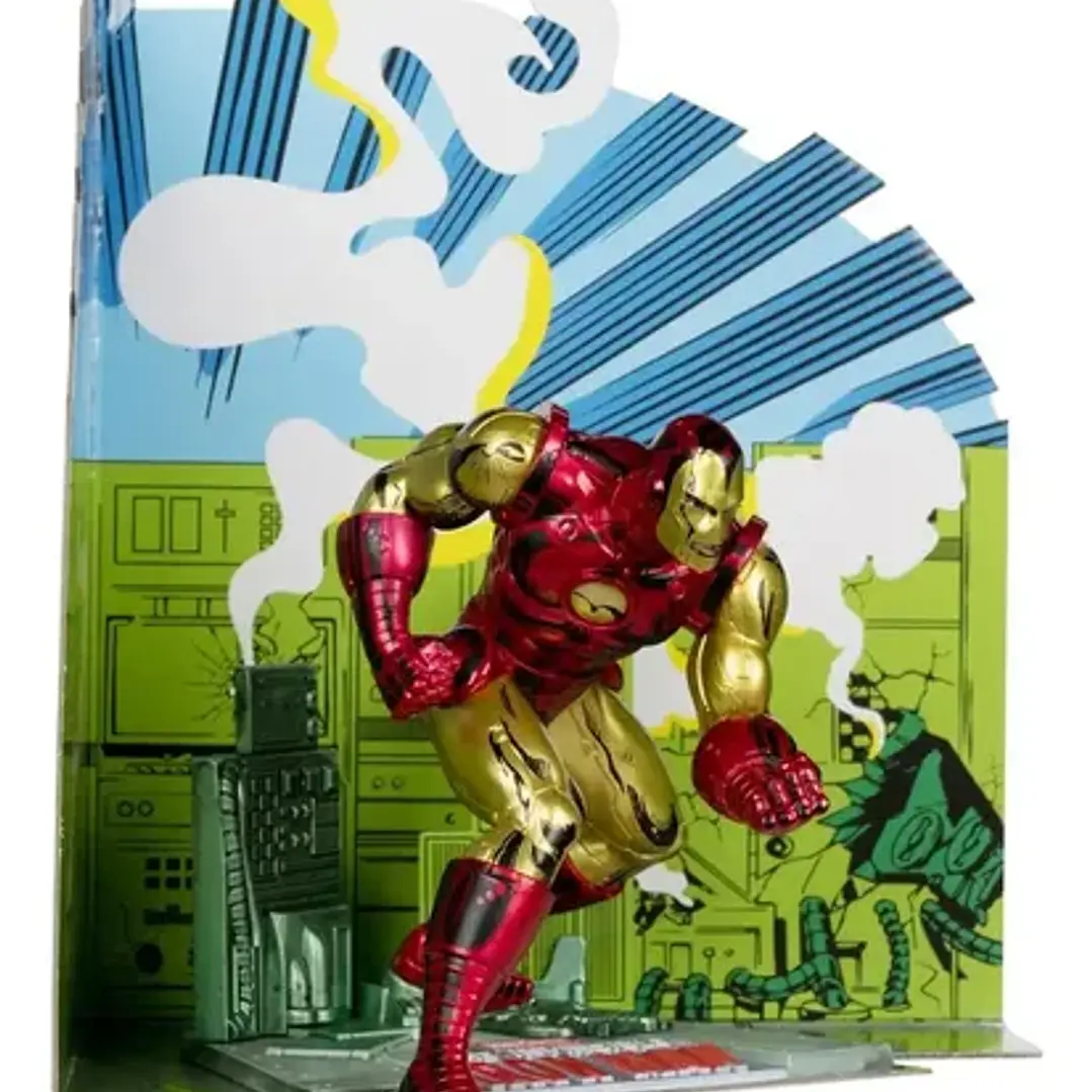 Figura A Escala 1:10 Iron Man The Invincible #126 Mcfarlane 6