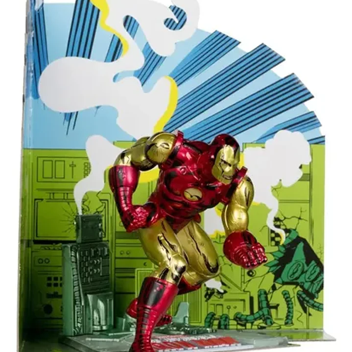 Figura A Escala 1:10 Iron Man The Invincible #126 Mcfarlane 6
