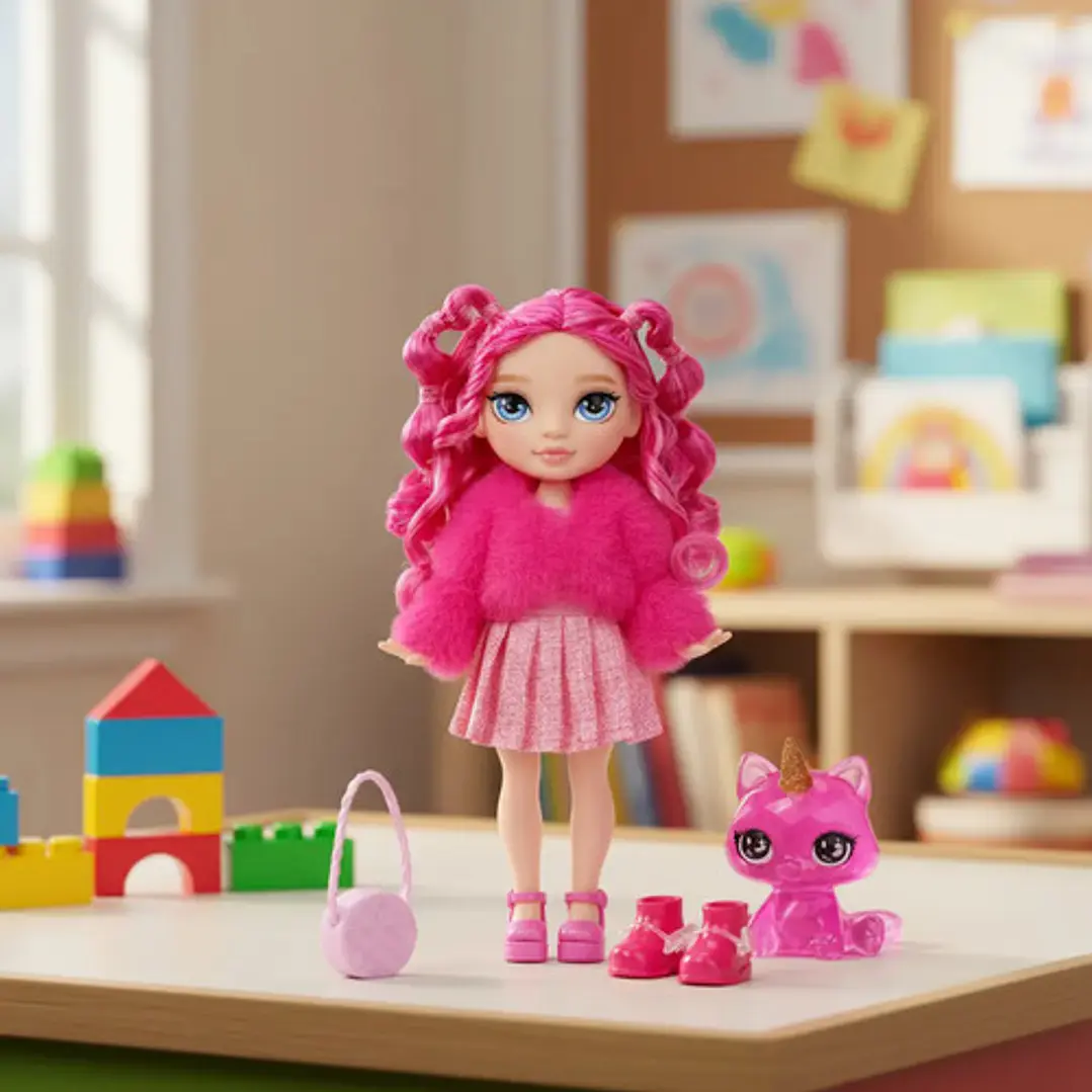Muñeca Rainbow High Little Sister Fashion Doll Original 8