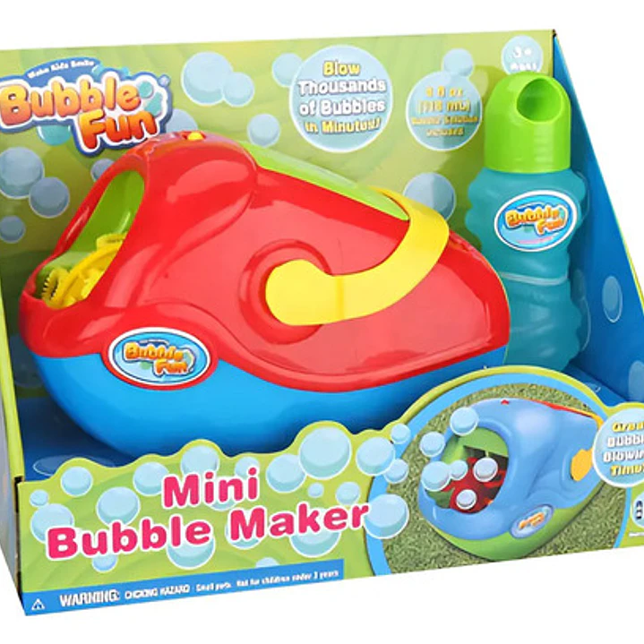 Burbujero Bubble Fun Maker Mini Maquina De Burbujas Wabro 2