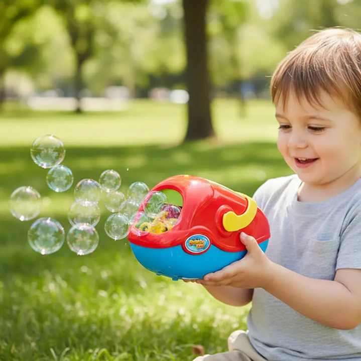 Burbujero Bubble Fun Maker Mini Maquina De Burbujas Wabro 4