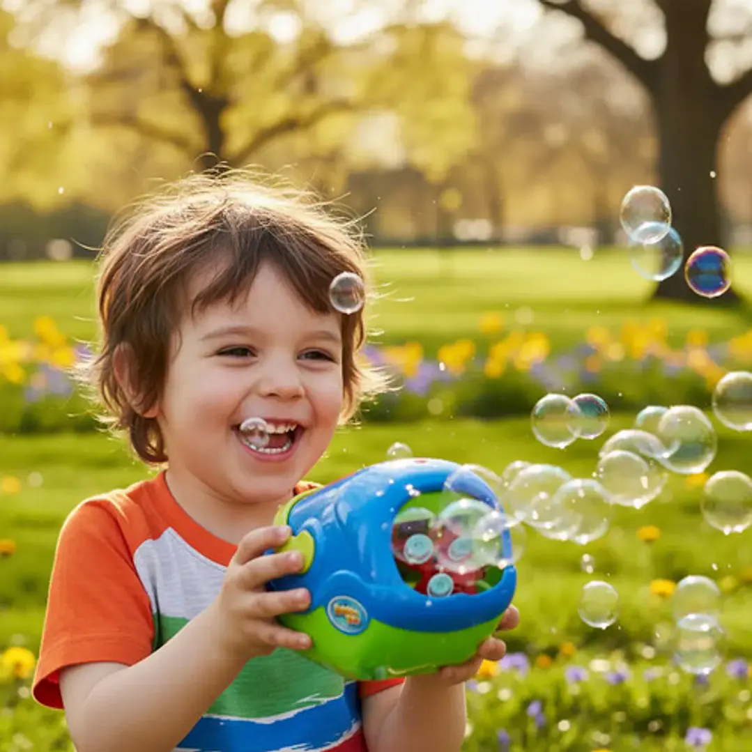 Burbujero Bubble Fun Maker Mini Maquina De Burbujas Wabro 8