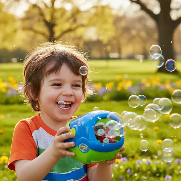 Burbujero Bubble Fun Maker Mini Maquina De Burbujas Wabro 8